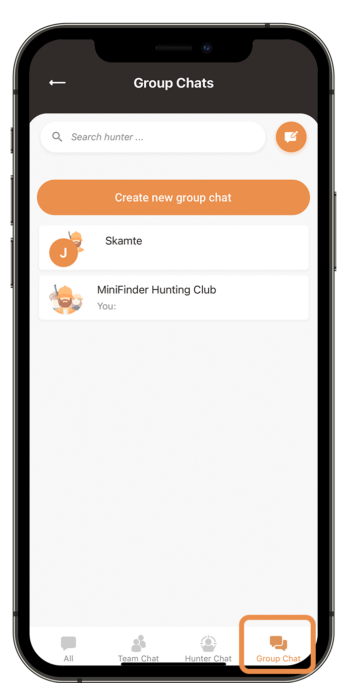 Create a groupchat